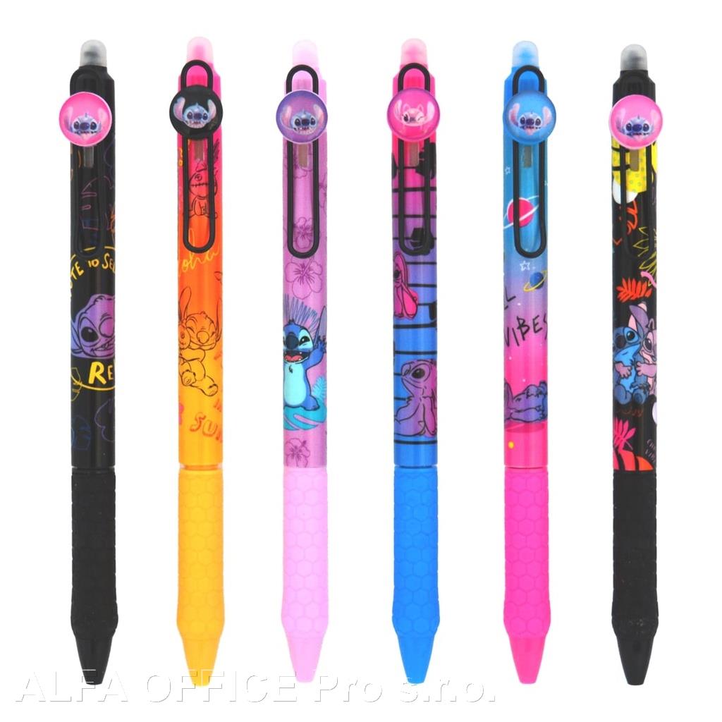 Roller Colorino gumovací - Stitch black / 0,7 mm