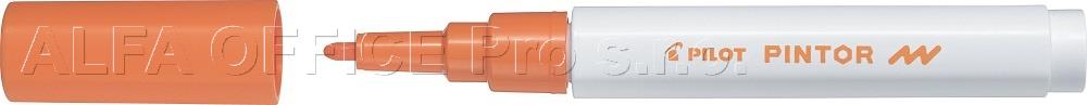 Popisovač Pilot Pintor F / oranžová