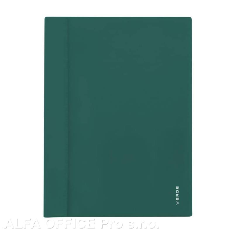 Rychlovazač A4 VERDE s kapsou - zelená