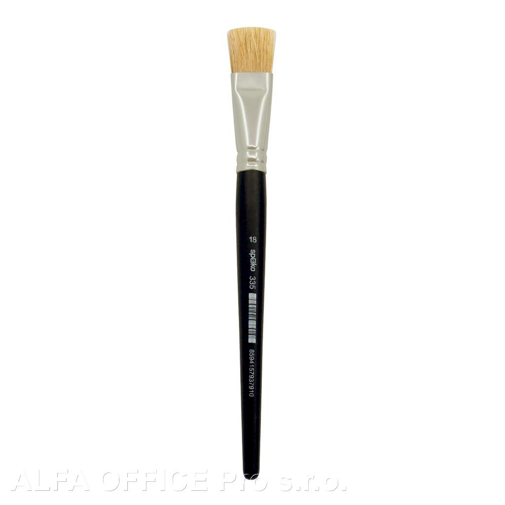 Štětec školní - plochý č. 18