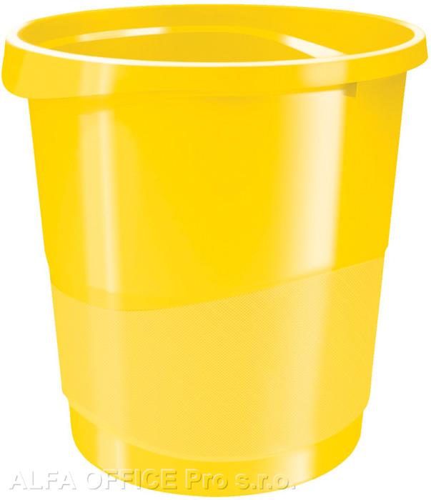 Koš odpadkový Vivida -  žlutá
