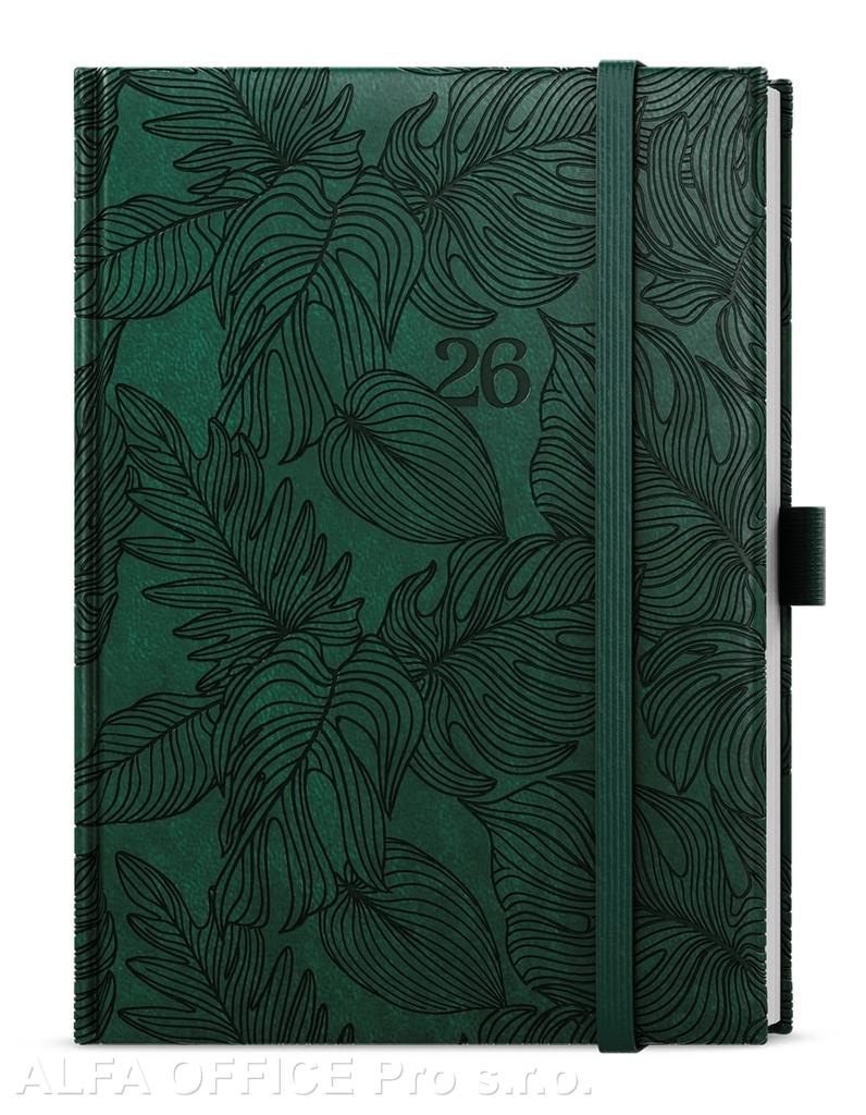 Diář VIVELA EXTRA - B6 / týdenní / tropik