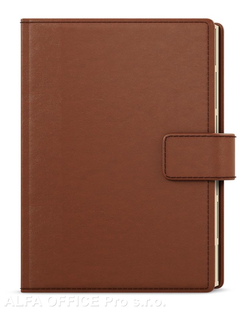 Diář ELITE - A5 / denní / hnědá