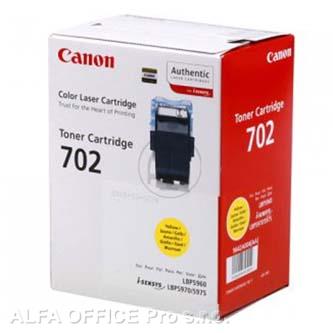 Canon originální toner CRG702, yellow, 10000str., 9642A004, Canon LBP-5960