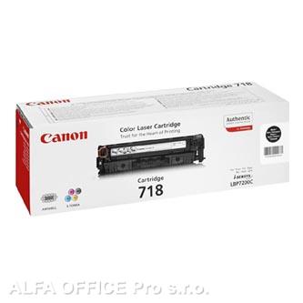 Canon originální toner CRG718, black, 6800str., 2662B005, Canon LBP-7200Cdn, Dual pack, 2k