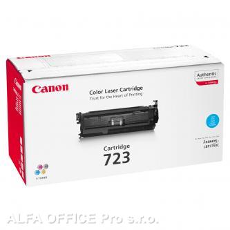 Canon originální toner CRG723, cyan, 8500str., 2643B002, Canon LBP-7750Cdn