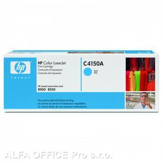 HP originální toner C4150A, cyan, 8500str., HP Color LaserJet 8500, N, DN, 8550, GN, MFP, 
