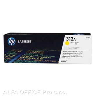HP originální toner CF382A, yellow, 2700str., HP 312A, HP Color LaserJet Pro MFP M476dn, M