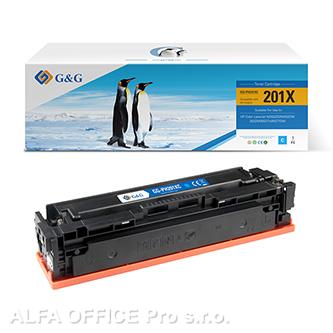  G&G kompatibilní toner s CF401X, cyan, 2300str., NT-PH201XC, HP 201X, pro HP Col 