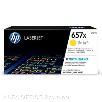 HP originální toner CF472X, yellow, 23000str., HP 657X, high yield, HP LaserJet Enterprise