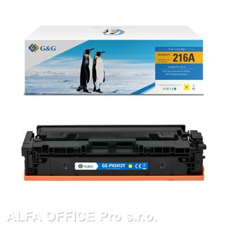  G&G kompatibilní toner s W2412A, yellow, 850str., NT-PH2412Y, HP 216A, pro HP Co 