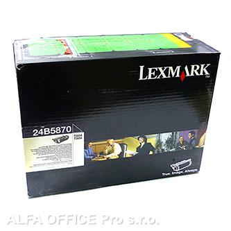  Lexmark originální toner 24B5870, black, 30000str., return, high capacity, Lexma 