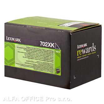  Lexmark originální toner 70C2XKE, black, 8000str., return, extra high capacity, 