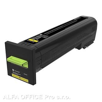  Lexmark originální toner 72K20Y0, yellow, 8000str., return, extra high capacity, 