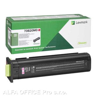  Lexmark originální toner 73B20M0, magenta, 15000str., return, Lexmark CS827de, C 