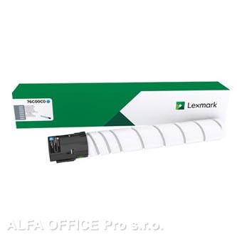  Lexmark originální toner 76C00C0, cyan, 11500str., Lexmark CS921,CS923, CX920, C 