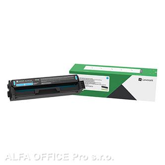  Lexmark originální toner C332HC0, cyan, 2500str., return, high capacity, Lexmark 