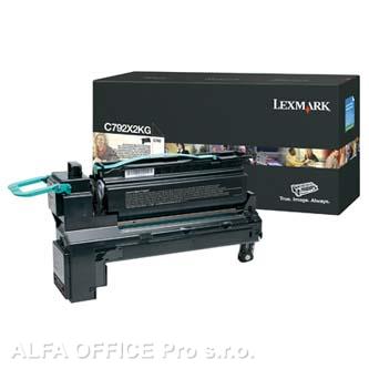  Lexmark originální toner C792X2KG, black, 20000str., extra high capacity, Lexmar 
