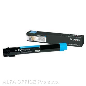  Lexmark originální toner C950X2CG, cyan, 22000str., Lexmark C950 