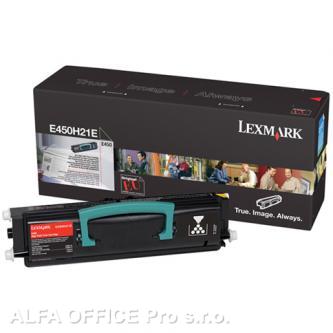  Lexmark originální toner E450H21E, black, 11000str., Lexmark E450 