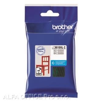Brother originální ink LC-3619XLC, cyan, 1500str., Brother MFCJ2330, 3530, 3930