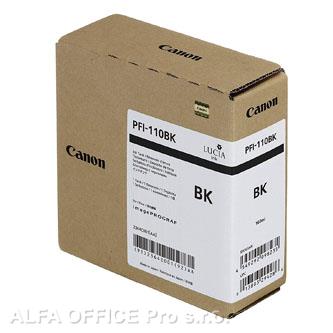 Canon originální ink PFI110BK, black, 160ml, 2364C001, Canon imagePROGRAF TX-2000, TX-3000