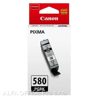 Canon originální ink PGI-580PGBK, black, 11.2ml, 2078C001, Canon PIXMA TR7550, TR8550, TS6