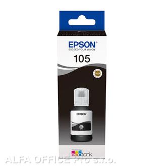 Epson originální ink C13T00Q140, 105, black, 140ml, Epson EcoTank ET-7700, ET-7750 Express