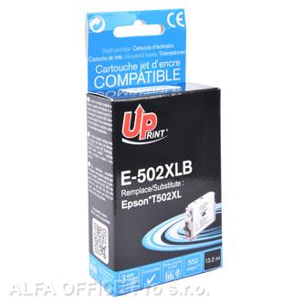 UPrint kompatibilní ink s C13T02W14010, 502XL, T02W140, black, 550str., 13.2ml, E-502XLB, 