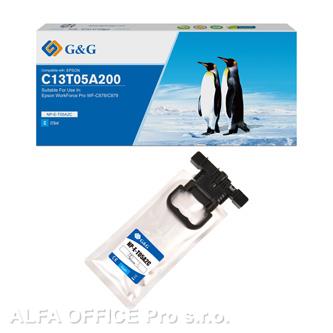  G&G kompatibilní ink s C13T05A200, cyan, 20000str., NP-E-T05A2C-A, pro Epson WF- 