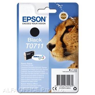 Epson originální ink C13T07114012, black, 245str., 7,4ml, Epson D78, DX4000, DX4050, DX500