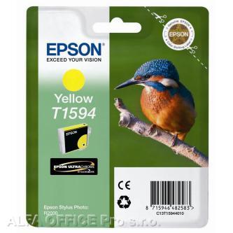 Epson originální ink C13T15944010, yellow, 17ml, Epson Stylus Photo R2000