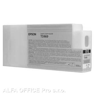 Epson originální ink C13T596900, light light black, 350ml, Epson Stylus Pro 7900, 9900