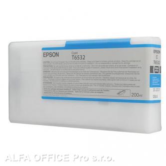 Epson originální ink C13T653200, cyan, 200ml, Epson Stylus Pro 4900