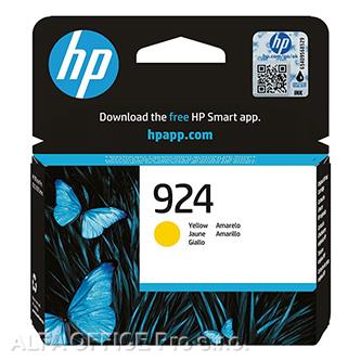 HP originální ink 4K0U5NE#CE1, HP 924, yellow, 400str., HP OfficeJet Pro 8120e,