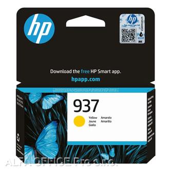 HP originální ink 4S6W4NE#CE1, HP 937, yellow, 800str., HP HP OfficeJet Pro 9110
