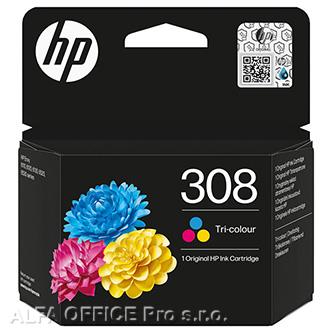 HP originální ink 7FP20UE, HP 308, Tri-colour, 120str.