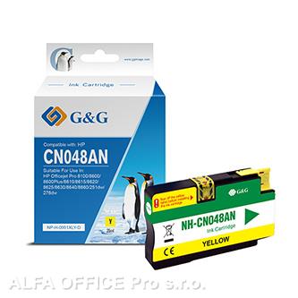  G&G kompatibilní ink s CN048AE, yellow, 1500str., NP-H-0951XLY(HP950XL, pro HP O 