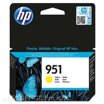 HP originální ink CN052AE, HP 951, yellow, 700str.