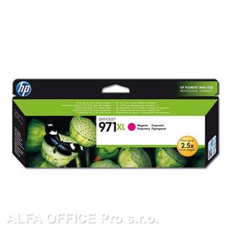 HP originální ink CN627AE, magenta, 6600str., HP 971XL, HP Officejet Pro X451dn, X451dw, X