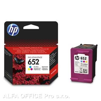 HP originální ink F6V24AE, HP 652, color, 200str., HP DeskJet IA 4530, 4535, 4675, 1115, 2