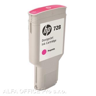 HP originální ink F9K16A, HP 728, magenta, 300ml, HP DesignJet T730, T830