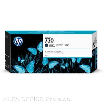 HP originální ink P2V71A, HP 730, matte black, 300ml, HP HP DesignJet T1700 44 printer ser