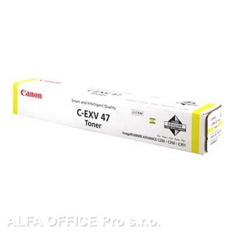 Canon originální toner CEXV47, yellow, 21500str., 8519B002, Canon iRUNNER C250i,250iF,255i