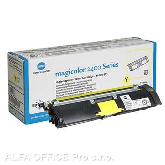 Konica Minolta originální toner A00W132, yellow, 4500str., 1710-5890-05, s hologramem, Kon
