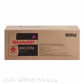 Sharp originální toner MX-C35TM, magenta, 6000str.
