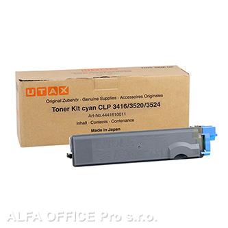  Utax originální toner 4441610011, cyan, 8000str., Utax CLP 3416, 3520, 3524, 441 
