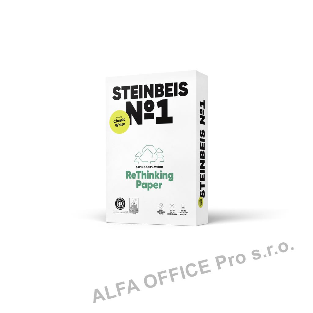 Xerografický recyklovaný papír Steinbeis No.1 - A4 80 g / 500 listů