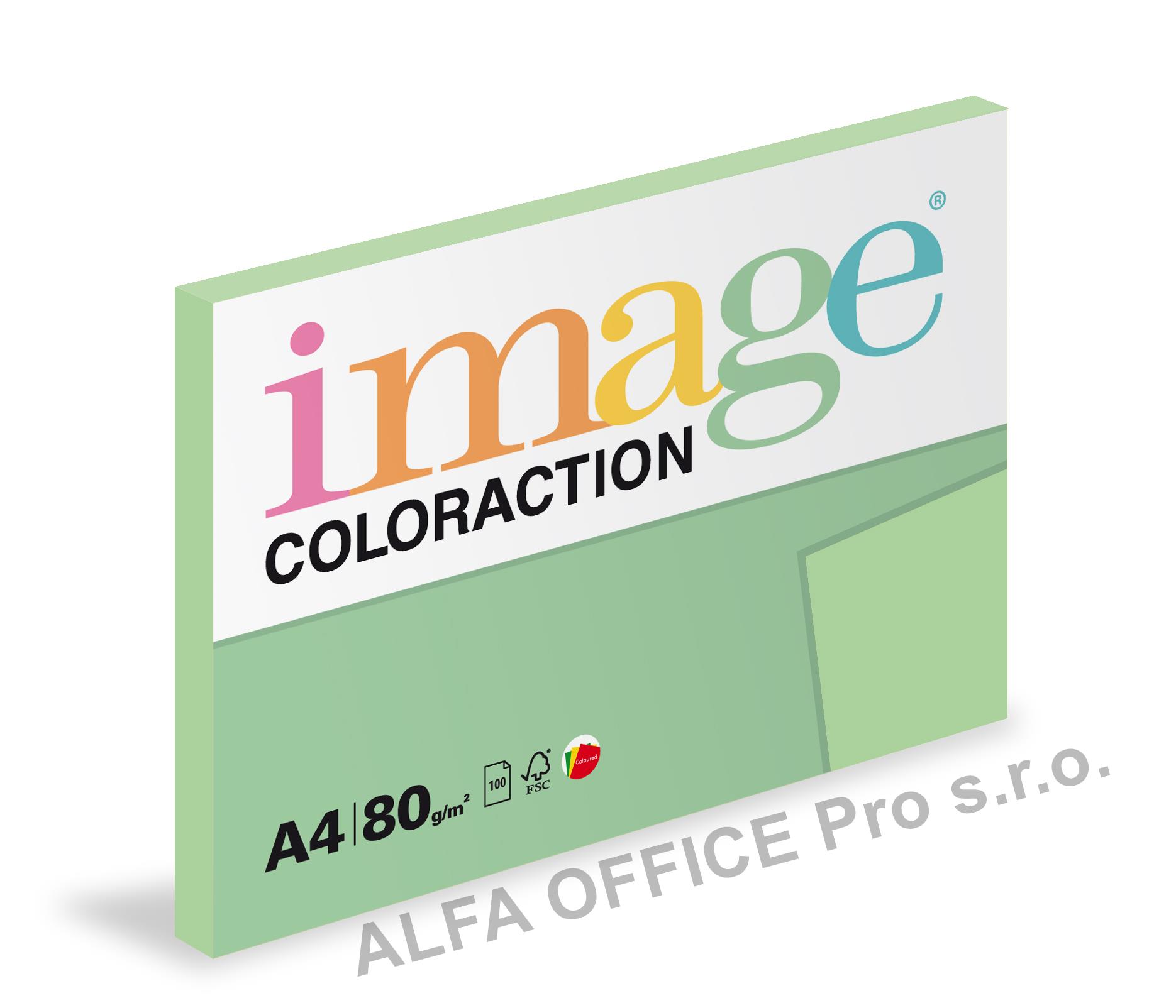 Xerografický papír BAREVNÝ - Forest / pastelově zelená /100 listů / MG28
