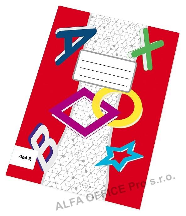 Sešity školní ECONOMY 60 listů - A4 / linka / 464